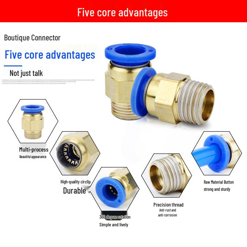 Pneumatic Quick Connect Fitting