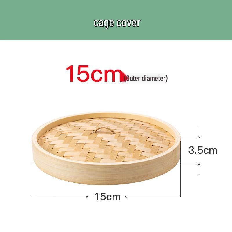 Extra Large Bamboo Steamer Basket, 50cm - Ideal for Commercial Use & Steaming Buns