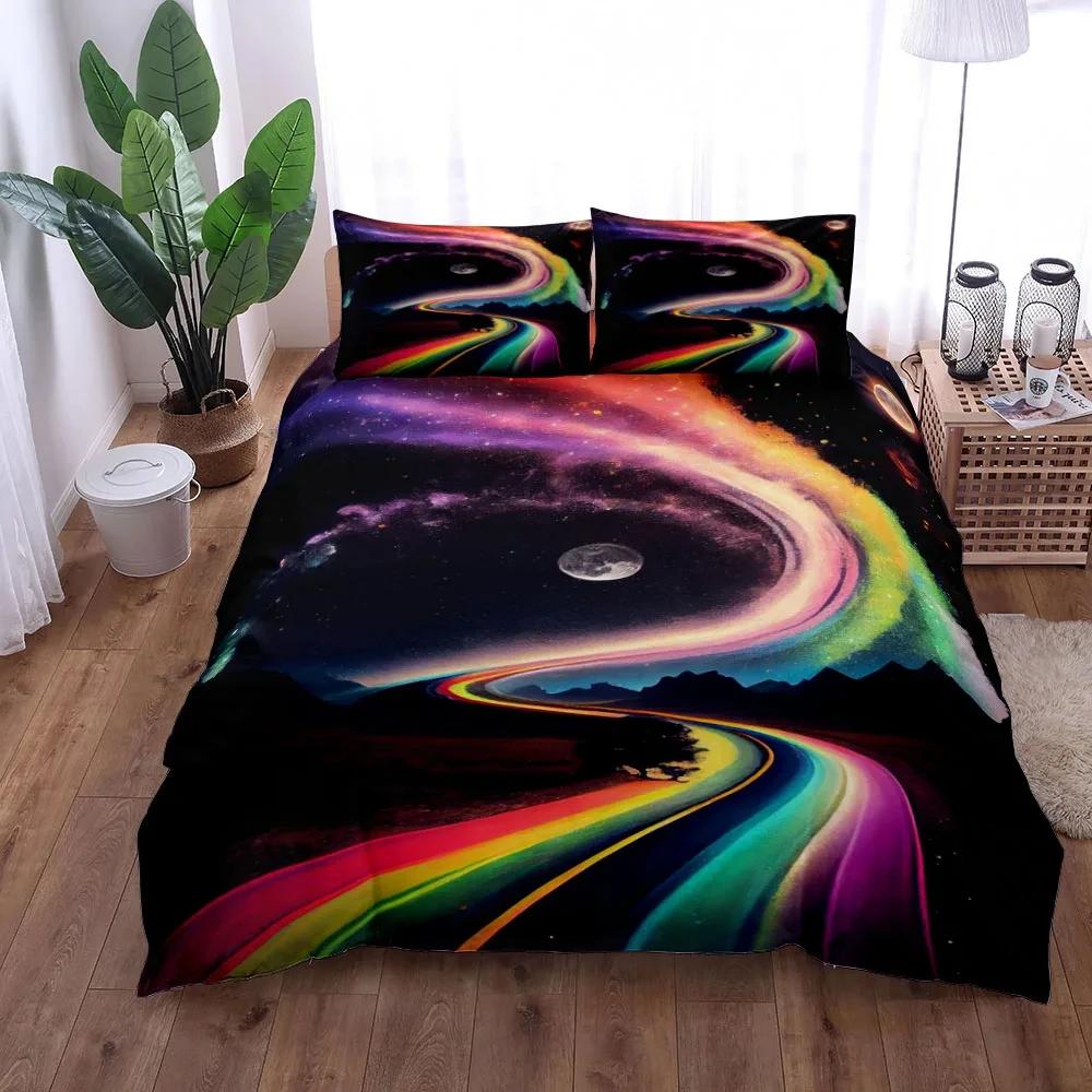 Worm Hole Astronomy Duvet Cover Set King Queen Double Full Twin Single Size Bed Linen Set Duvet Cover Bed Set Quilt Cover Pillow