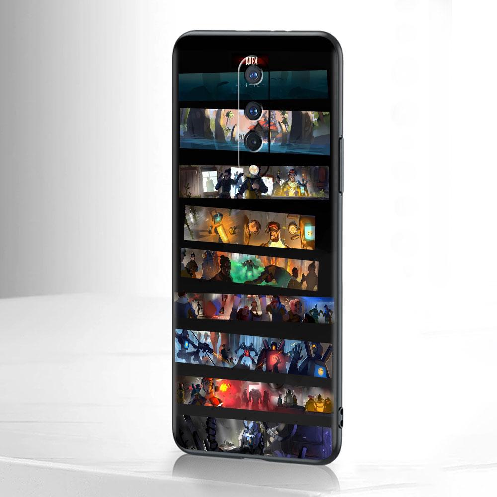 

Мягкий чехол для OnePlus 8T 7 9 8 Pro Nord 2 Z N10 5G 9R N100 7T 6T N200 CE черный силиконовый чехол для телефона Apex Legends Game Capa OnePlus Nord Z
