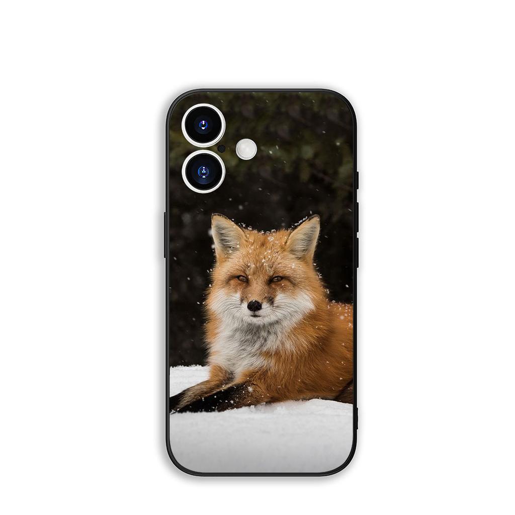 for Samsung Galaxy A36 A17 A26 A07 A35 A54 A53 A13 A33 A34 S8 S9 S20 S21 FE S10 Plus Phone Cover Case Fox Casing