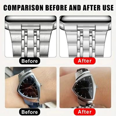 Multi-Uhrenpolierpaste-Armband- und Bildschirmkratzerreparatur,Edelstahloberflächenkratzerflüssigkeit,Metallrahmen-Erneuerungscreme