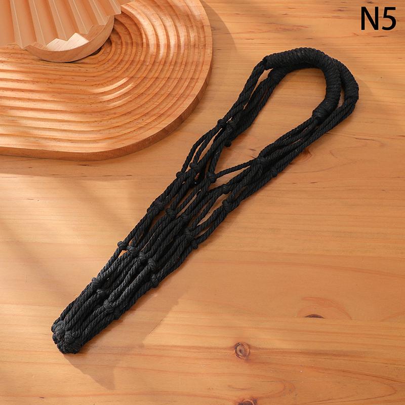 M-Portable Coffee Cup Bag Hollow Out Bottle Bag Practical Mugs Bag Foldable Water Bottle Bags Woven Net Bag Cup Cover