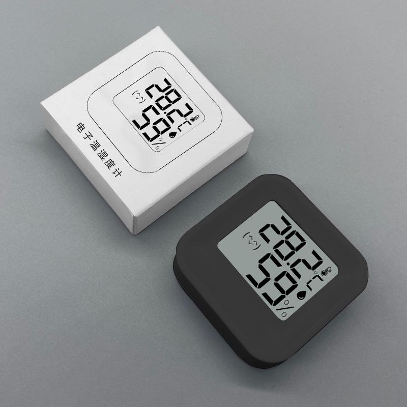 Mini digitální termo-vlhkoměr pro vnitřní/venkovní použití: Ideální pro dětské pokoje a skleníky.