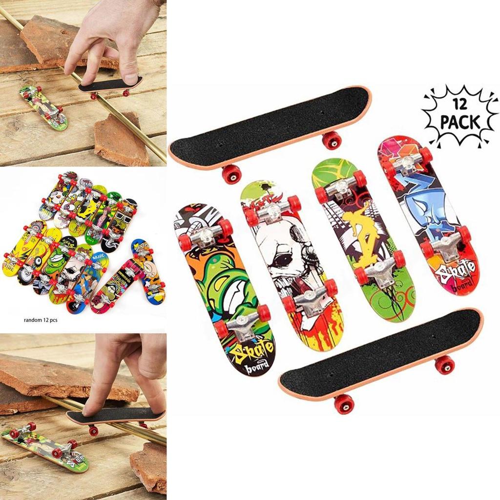 Unique 10cm Mini Doll With Customizable Wooden Skateboard Fun Toy Accessories For Fashionable Dolls