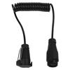 3 Meters Connector 13-Pin Trailer Connector For Heavy Use Easy Installation Robust Construction For Towing Vehicles