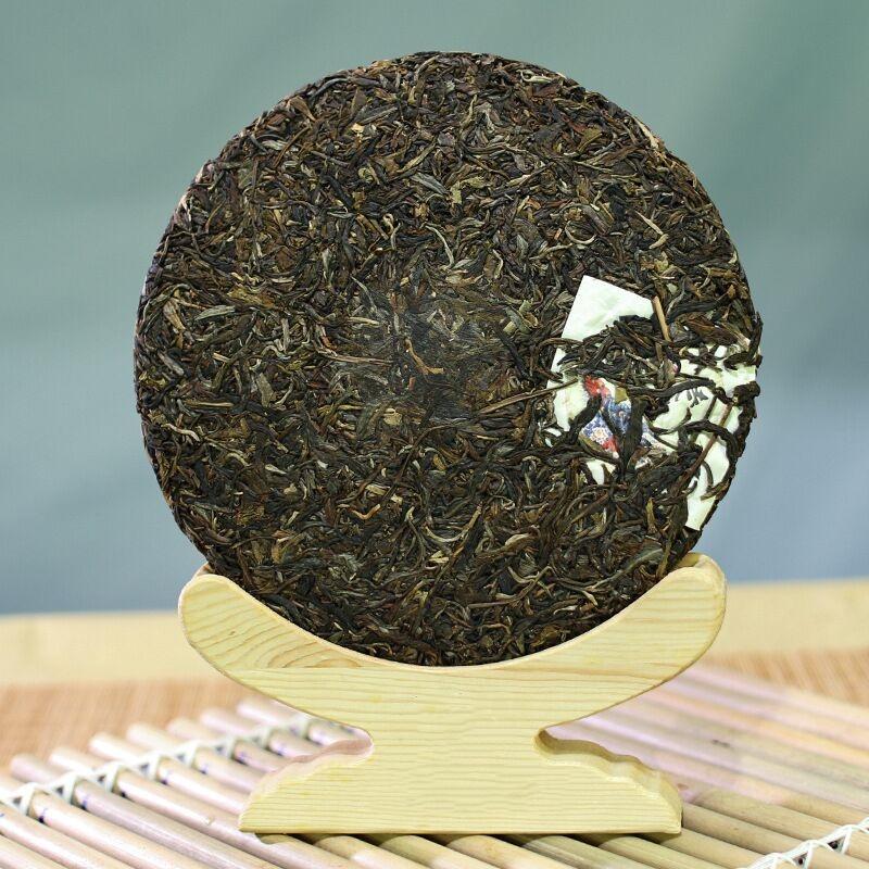 Yunnan Pu-erh Tea Cake Origin Old Banzhang Ancient Tree Pure Material Pressed Pu-erh Tea Raw Tea Cake 357g