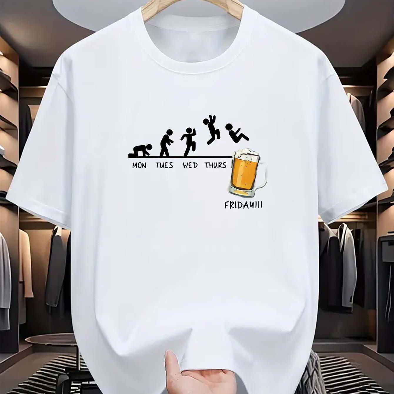 

New Pure Cotton Tshirts for Men and Womens Beach Trips in Summer Comfortable and Breathable Instagram 2K Holiday Gifts 4XL
