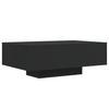 LED Coffee Table Black 85 X 55 X 31 Cm