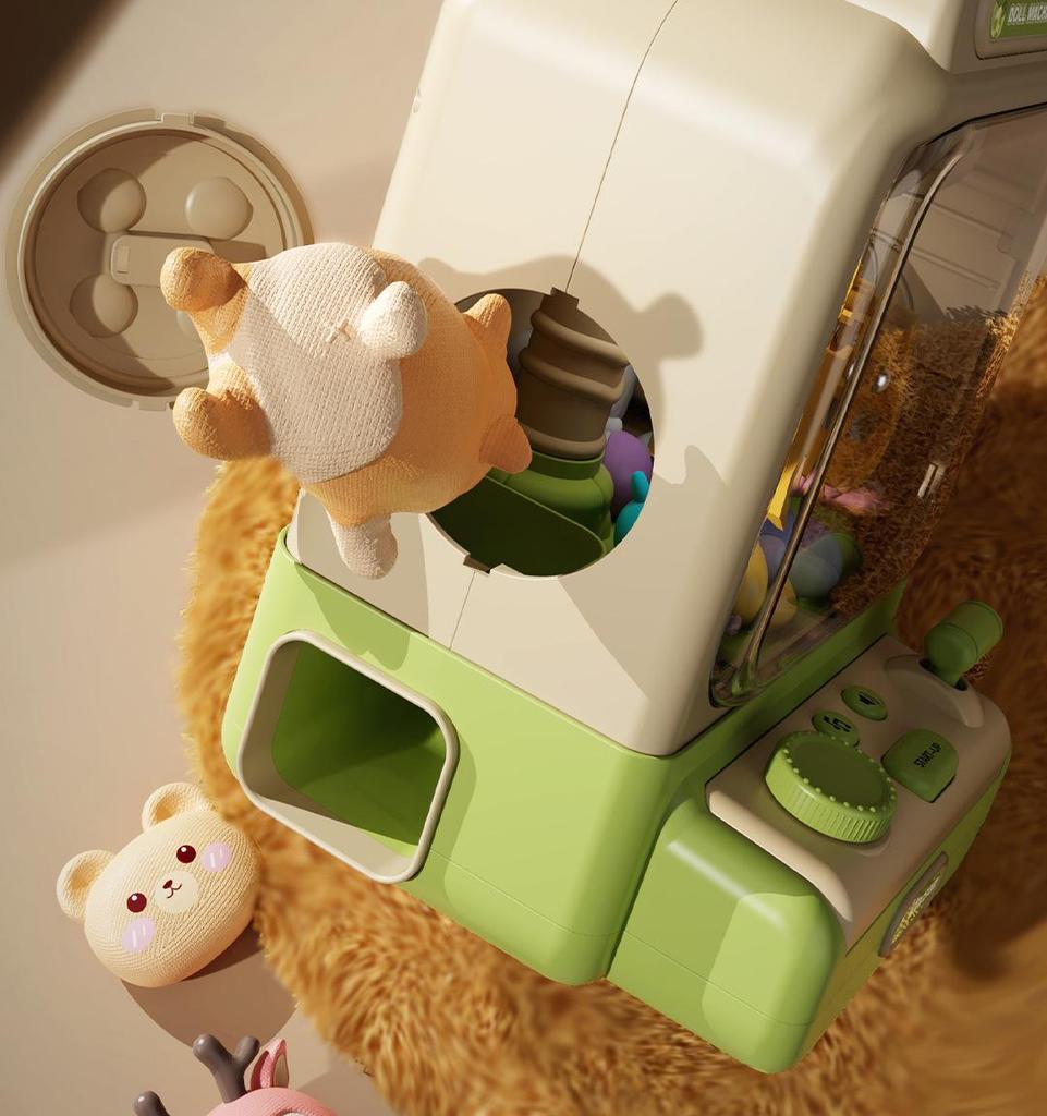 Mini Claw Machine Toy for Kids - Home Use Electric Doll Grabber