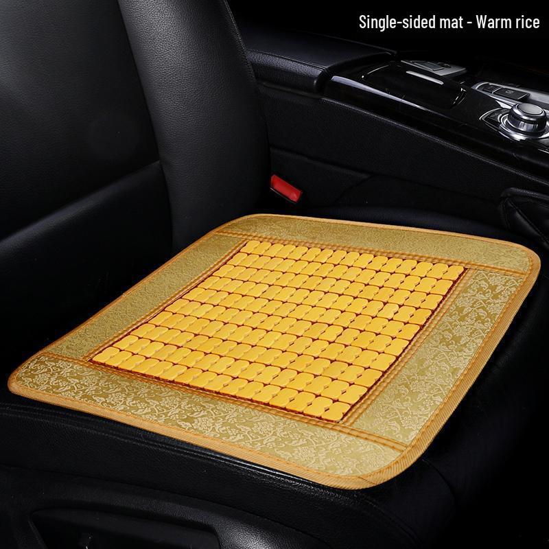 Breathable Summer Bamboo Lumbar Support Seat Cushion for Trucks