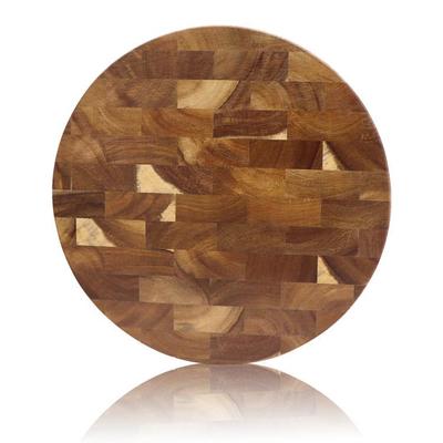 Acacia Wood Inlaid Chopping Board for Vegetables, Meat, and Baby Food