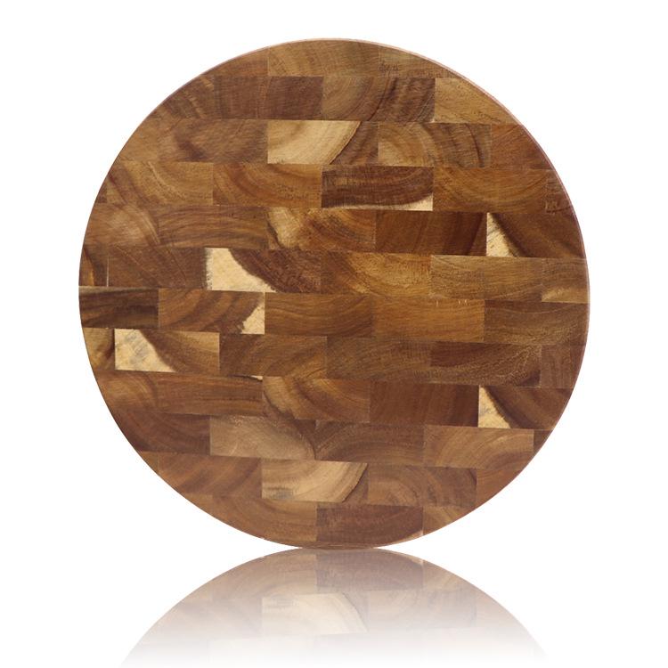 Hackbrett mit Einlage aus Akazienholz für Gemüse, Fleisch und Babynahrung