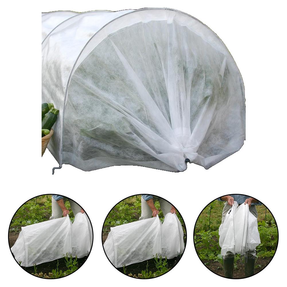 Winter Plant Protection Cover With Bracket A Cold Proof Cover For Plant Growth Tunnels Non-woven Fabric Winter Plant Protection