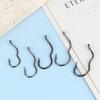 50Pcs Premium Fishing Hooks - Barbed Design For Anti-Slip & Secure Fish Grip | Reliable For Freshwater And Saltwater Hunting