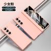 Applicable to Samsung Z Fold1 mobile phone case W11 spring hinged pen holder with pen case film Zfold1 anti-drop protective case