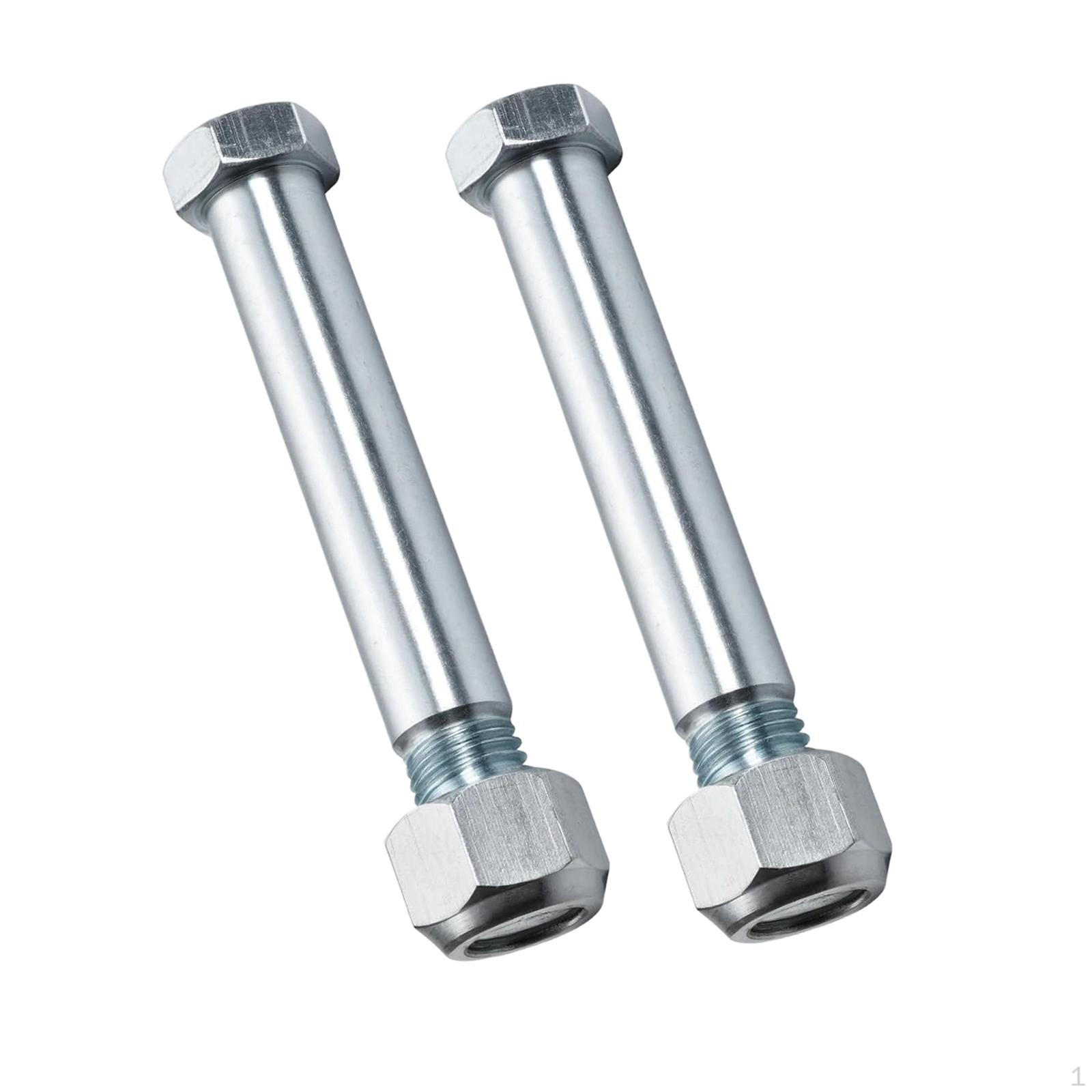 

2 Pieces Mini Excavator Pins Backhoe Accessories 0.98in 25mm Professional Easy to Install Small