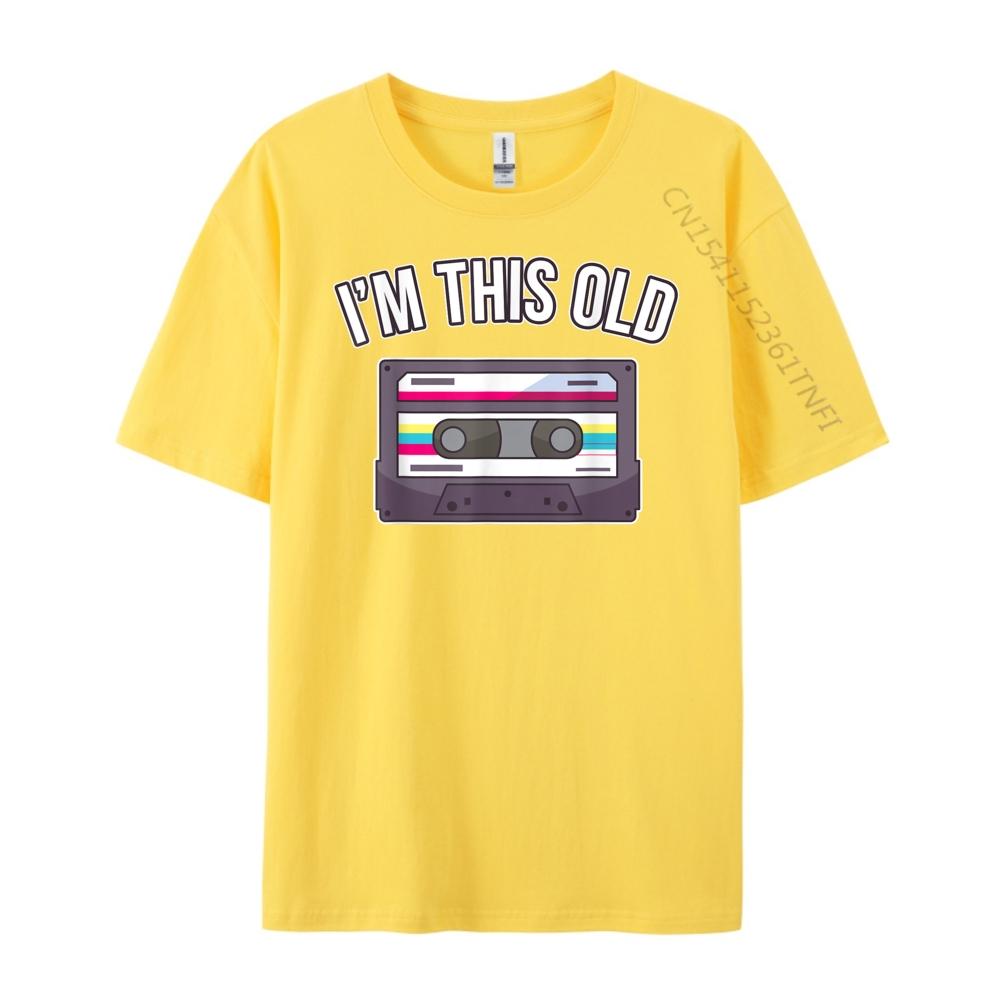 I M This Old Birthday Cassette Tape New T Shirt Christmas Graphic T Shirt Comfortable Tshirts Thanksgiving