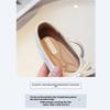 Spring and Autumn New Korean Style Girls Crystal Shoes Sequined Soft Bottom Leather Shoes