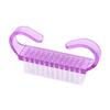 6.5cm Long Plastic Manicure Pedicure Brush Nail Cleaning Tools Soft Remove Dust Makeup Brushes Nail Care Accessories