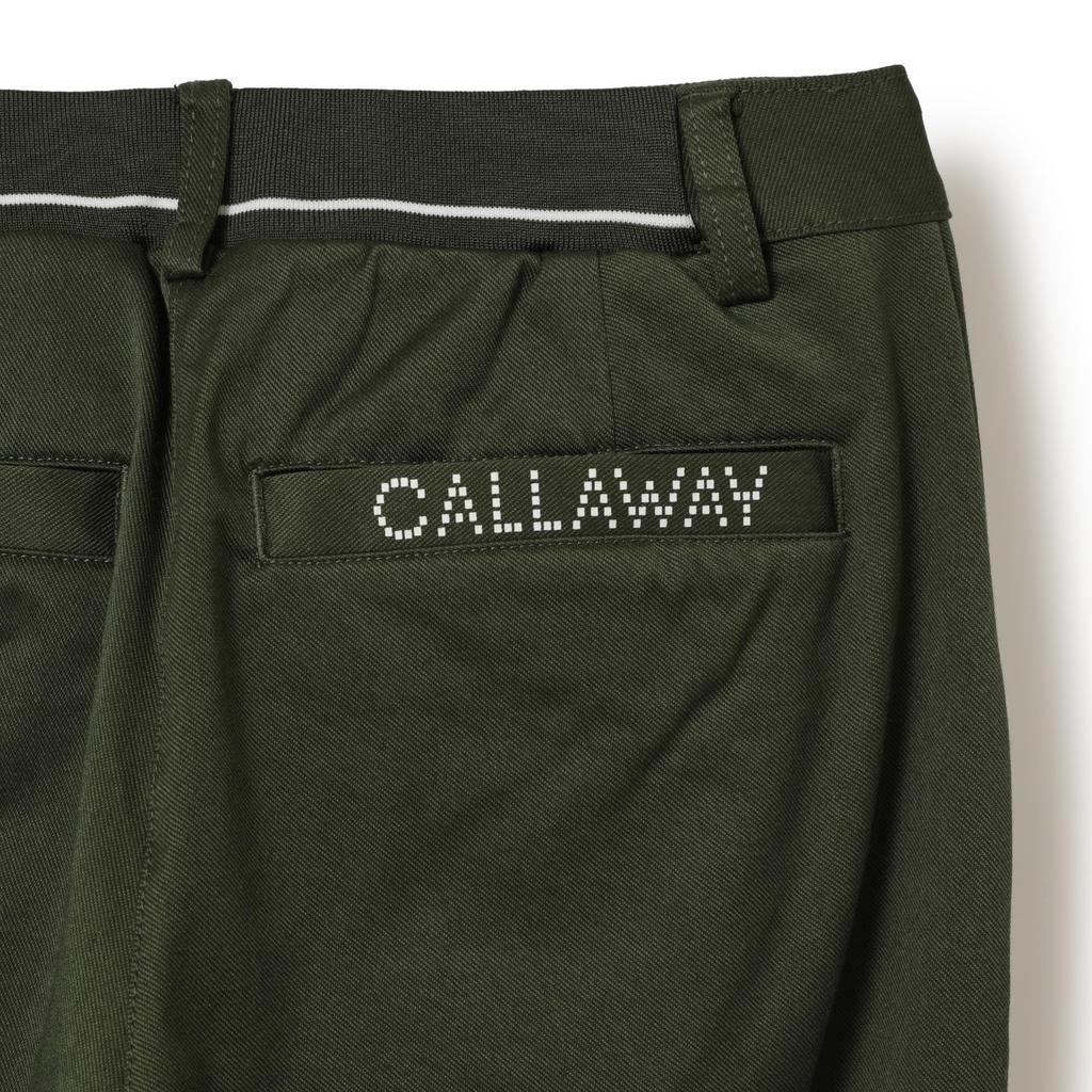 Callaway Stretch Golf Size L Women's 8-Way Water-Repellent Pants, Khaki, (C24226202)