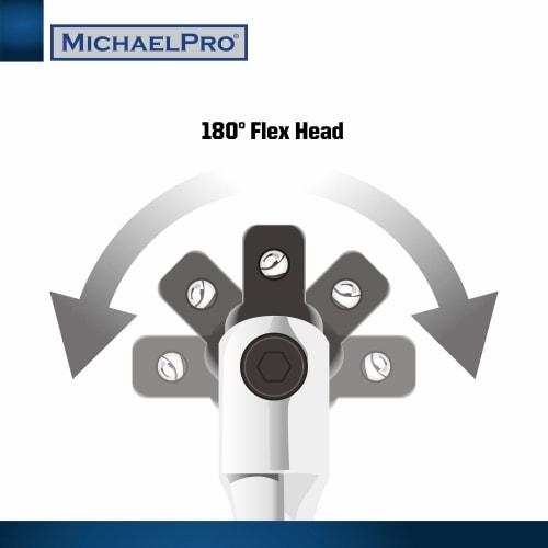 MichaelPro MP007001 3/8" Drive Flex Handle/Breaker Bar for Extra Torque