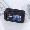 Weather Station Clock Tempreture Humidity Display Monitor Backlit For Teens Students Bedroom Bedside Destop Clock Alarm Clocks