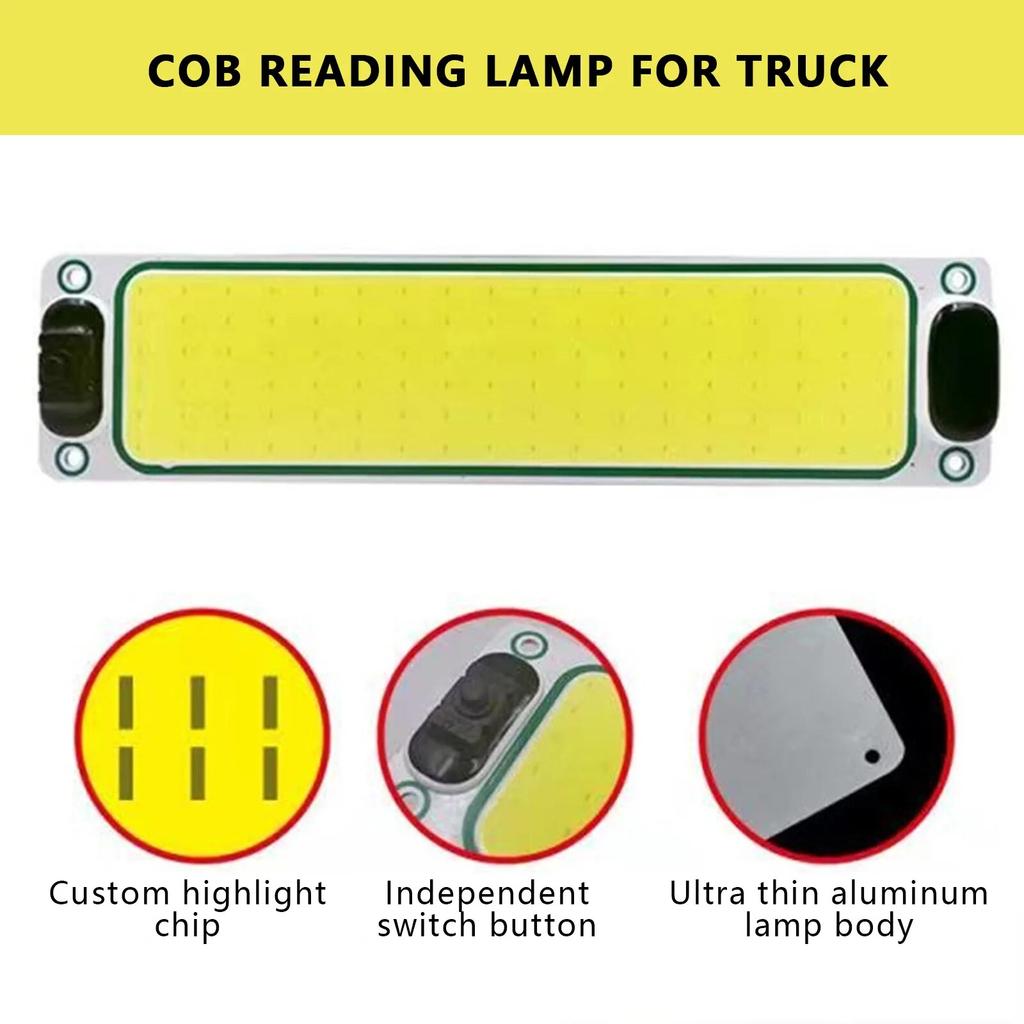 General Motors Truck Dome Indoor Reading Light, High Fai Road Cabin Roof Panel Lighting, 54 LED COB, 12V