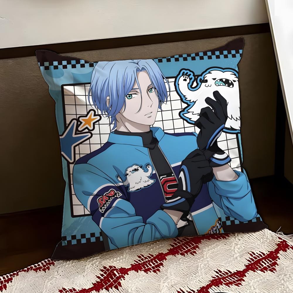SSK8 the Infinity Anime Cushion Cover Reversible Soft Durable Pillow Cover Home Car MultiScene Use for Daily Comfort