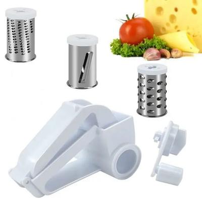Drei in einem Set Handdrehender Käsehobel Kreatives Küchenwerkzeug Käse Käse Reibe Multifunktionale Käse Reibe