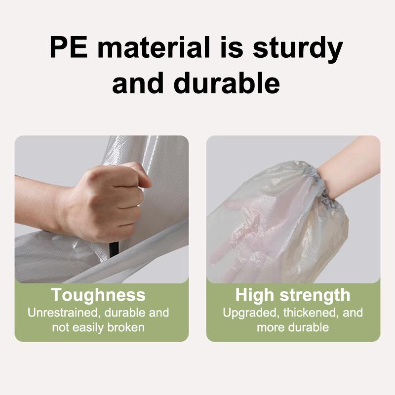 Disposable Plastic Shoe Covers Waterproof Shoe Covers Rain Thickened Long Footwear Boot Covers Shoes Cover Rain Waterproof
