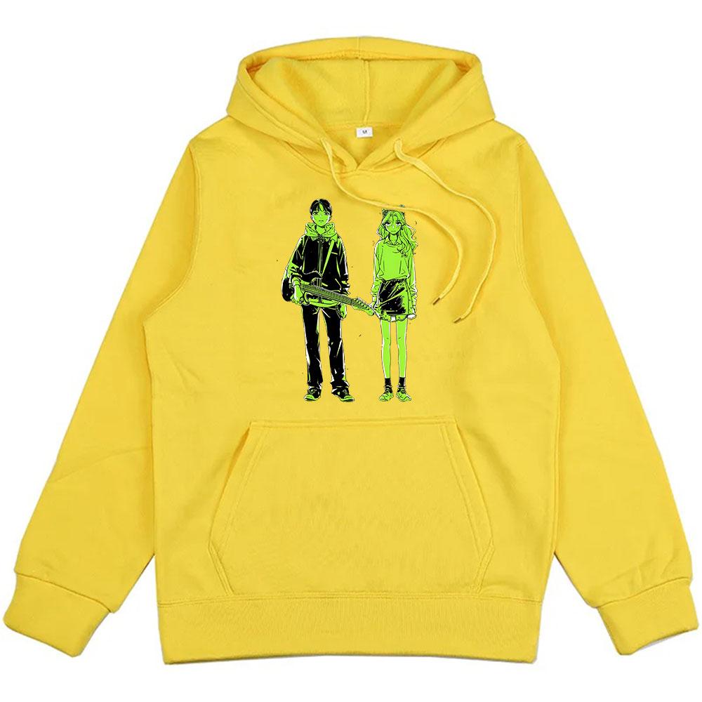 Funny Cartoon Graphic Hoodies The Guy She Was Interested In A Guy At All Sweatshirts She A Guy Manga Print Clothes