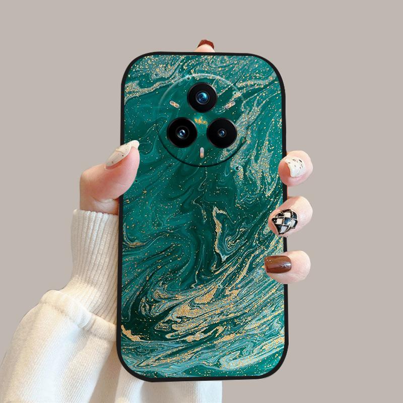 Fashion Case For Oppo Realme 14 Pro Soft Silicone TPU Phone Bumper Shells For Realme14 Pro Capa RMX5056 Protective Fundas Cover