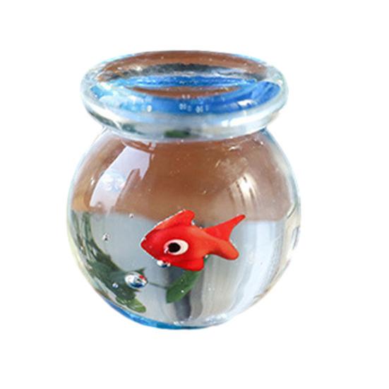 Yousheng Desktop Ornament Ocean Themed Whale Shape High Borosilicate Glass Decorative Figurine Home Office Decoration