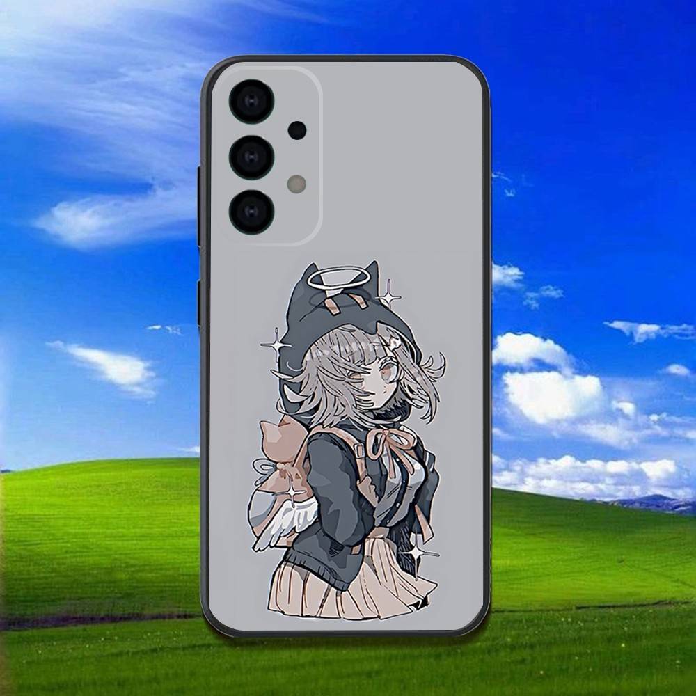 Chiaki Nanami D-Danganronpa Handyhülle Für Samsung Galaxy A13,A21s,A22,A31,A32,A52,A53,A71,A80,Weiche Schwarze Hülle