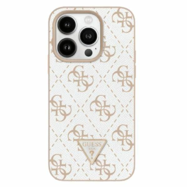 Guess Guhcp16Lpg4Gph Iphone 16 Pro6.3 Biały/White Hardcase New 4G Triangle