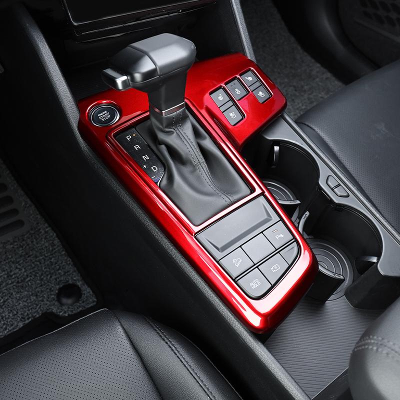 LHD/RHD For Kia Sportage NQ5 2026 Car Red Automatic Center Gear Shift Knob Console Panel Frame Cover Trim Accessories
