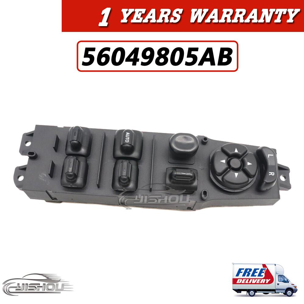 Master Power Window Door Switch for 2002-10 Dodge Ram NEW 56049805AB 68171680AA