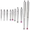 M1.4 Indicator Probe Tungsten Steel Needle Dovetail Rails Dial Indicator Needle Test Gauge Probe for Precision Measuring Tools