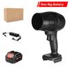 Portable High Power Hair Dryer Household Mini Handheld Air Blower Black Cordless Violent Turbo Jet Fan