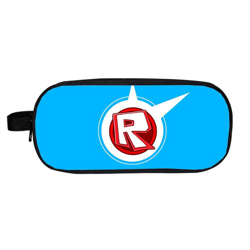 Roblox Cartoon Pencil Case For Boys And Girls With Durable Material**