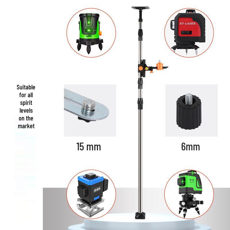 Universal Telescopic Level Holder Support Rod