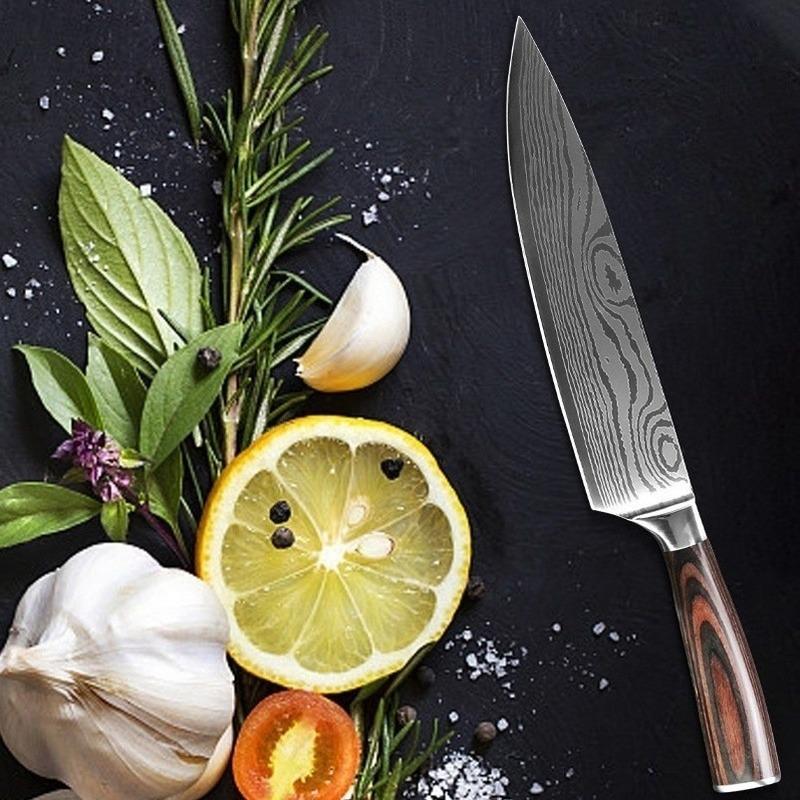8 Inch Knife Japanese Kitchen Knife chopping knife Slicing Knife Cleaver Knife butcher knife