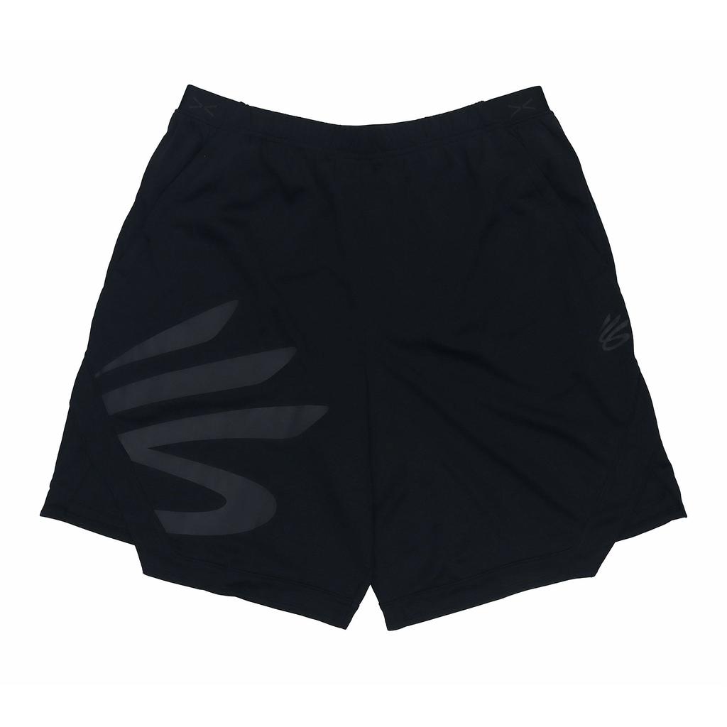 Under Armour Letter Print Elastic Waist Sports Casual Shorts Men Shorts Black 1370226-001
