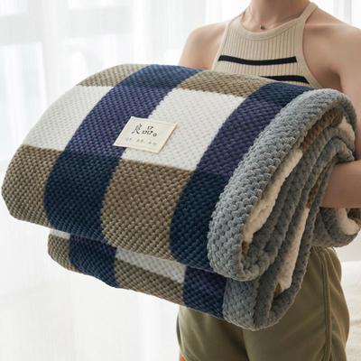 Doudou Korallensamt-Sofa- und Bettdecke