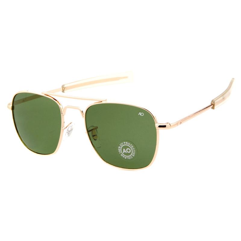 Aviation Sunglasses Men women 2021 vintage brand designer American Army Military Optical AO Sun Glasses Oculos de sol masculino