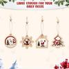 Charming Holiday Elements Christmas Ornaments European Style Wooden Decor