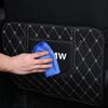 PU Leather Car Anti-Kick Mats Auto Seat Back Protector Cover For BMW Performance E46 E60 E90 E39 E87 E36 E92 E70 E91 X3 X5 X1 X2 rlzh86