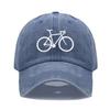 Soft Cotton Baseball Cap for Women Men Adjustable Fashion Bicycle Embroidered Dad Hat Unisex Classic Golf Caps