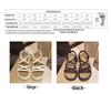 Women's 2024 Summer Platform Sandals with Small Cross-Strap and High Heel In New Korean Style